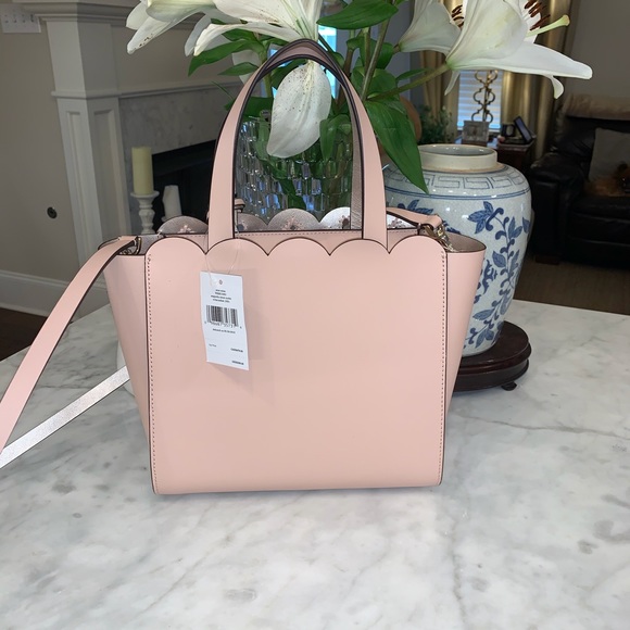 Kate Spade Mini Mina Pink Leather Satchel NWT 😎 - Picture 10 of 16